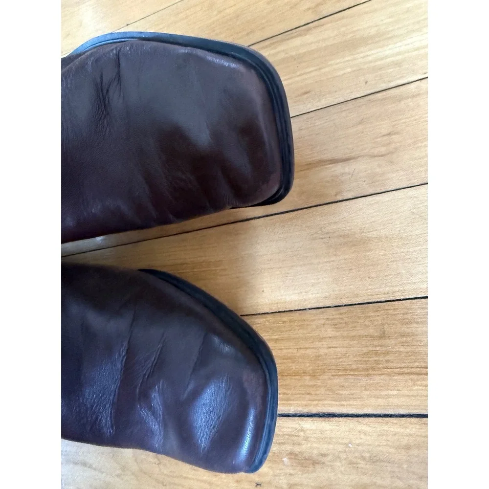 Franco Sarto Stevie Tall Knee high Boots brown leather